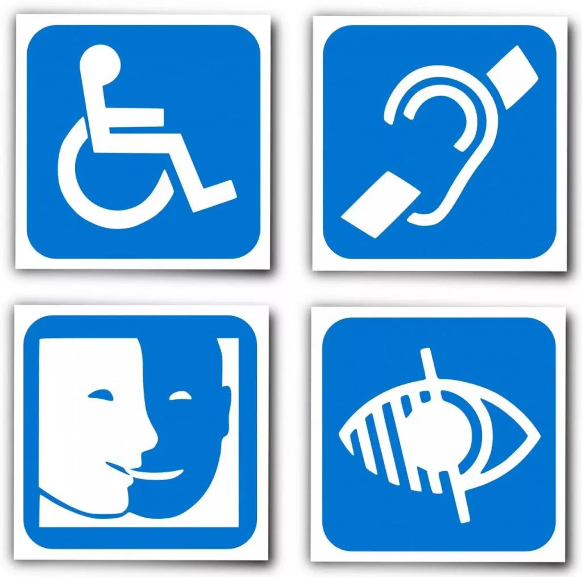 PICTOGRAMMES REPRENSENTANT LES HANDICAPS